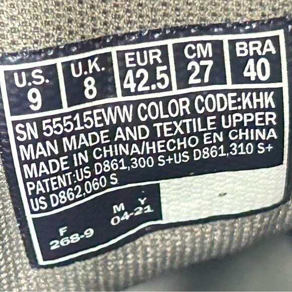 Skechers Mens Tan/Khaki Go Walk 5 Wistful Comfortable Walking Shoes SZ US 9XWide - Picture 11 of 12